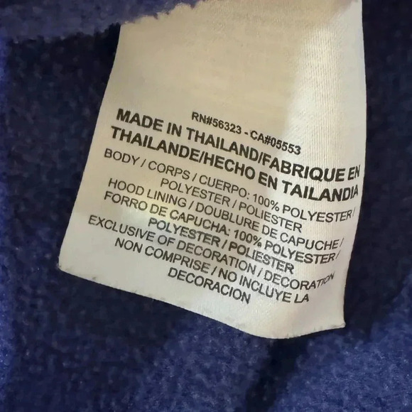 Nike Hoodie Womens Meduim Purple Center Swoosh Dri Fit Pullover Sweatshirt - Picture 3 of 5